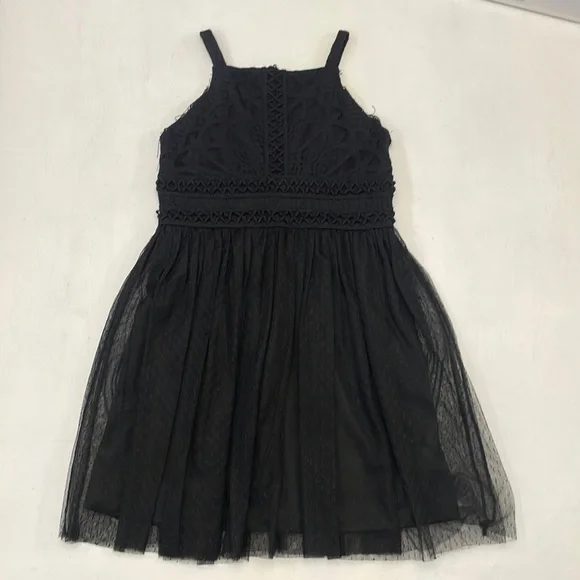 Nordstrom Dresses Nordstrom Girls Trixxi Girl Black Dress